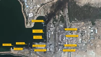 Satellite Images Reveal Extensive Damage at Iran's Konarak Naval Base After US-Israel Strikes