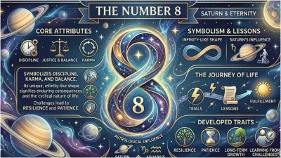 Saturn's Eternal Influence: The Number 8's Link to Karma, Infinity, and Discipline