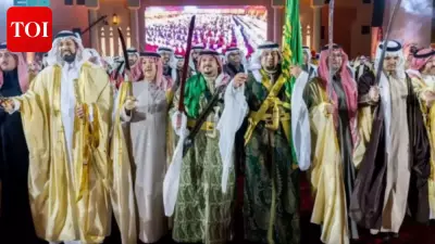 Saudi Founding Day Ardah Performance Sets World Record with 925 Dancers