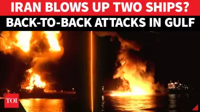 Second Commercial Ship Struck by Missile in Gulf Waters Amid Escalating Iranian Retaliation