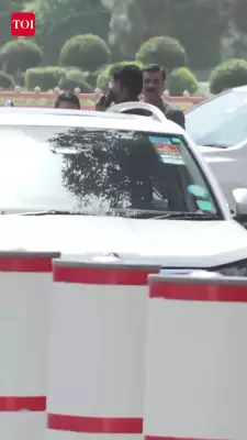 Security Siren Halts Vehicle Entry at Parliament Complex After Barrier Malfunction