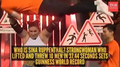 Sina Ruppenthal Sets Guinness Record by Throwing 10 Men in 37.44 Seconds