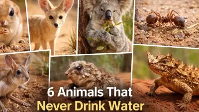 Six Remarkable Animals That Thrive Without Drinking Water