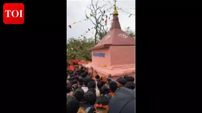 Thousands Undertake Arduous Pilgrimage to Bihar's Someshwar Hills Kali Temple During Navratri