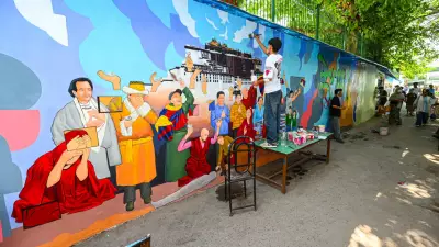 Tibetan Art Movement Transforms Delhi's Majnu Ka Tilla with Murals