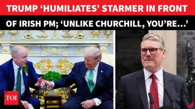 Trump Slams UK's Keir Starmer Over Iran War Stance in Front of Irish PM