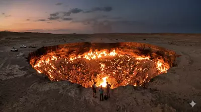 Turkmenistan's 'Gate to Hell': Burning Crater Reveals Deeper Environmental Crisis