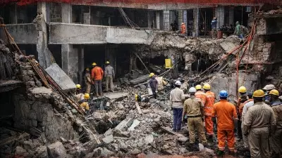 Under-Construction Wall Collapse in Gurugram Kills 7 Workers