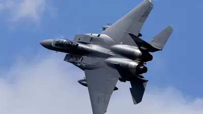 US Air Force F-15 Fighter Jet Crashes in Kuwait Amid Iran's Strike Claims