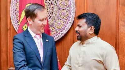 US Envoy Engages Sri Lanka in Strategic Talks on Sea Lanes and Port Security