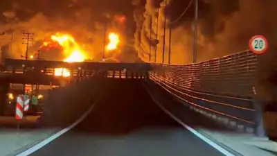 US-Israeli Strikes Escalate as Fuel Depots Burn in Tehran, Netanyahu Vows More Targets