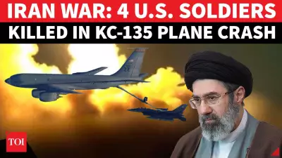 US Military Aircraft Crashes Near Iran Border, Four American Service Members Killed