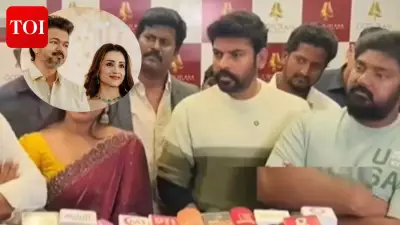 Vijay and Trisha's Viral Wedding Appearance Sparks Fan Frenzy and Controversy