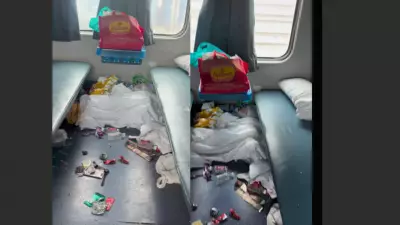 Viral Train Garbage Video Sparks Debate on Civic Sense, Parenting in India