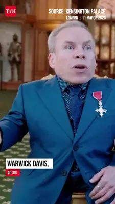 Warwick Davis Awarded OBE by Prince William, Told 'You Should've Had This Years Ago'