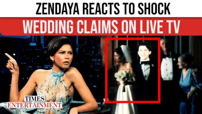 Zendaya Shuts Down Tom Holland Secret Wedding Rumors on Jimmy Kimmel Live