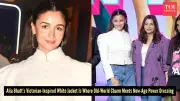 Alia Bhatt's Victorian Jacket & Denim Fusion Redefines Timeless Fashion