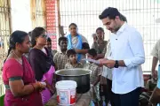 Andhra Minister Lokesh Inspects School Midday Meal Quality After Viral Video