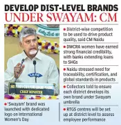 AP CM Naidu Directs Swayam Brand Development on Amul Lines, Pushes Digital Governance