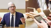 Apple CEO Tim Cook Urges People to Look Up from Their Smartphones