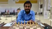 Aravindh Chithambaram Defeats World Champion Gukesh at Prague Chess Festival