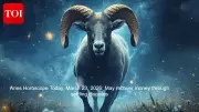 Aries Horoscope: Saturn Steadies Finances, Mars Drives Work Amid Global Tensions