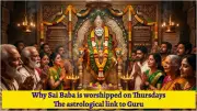 Astrology of Thursday: Why Sai Baba Worship Aligns with Jupiter's Day