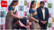 Balakrishna Touches Hema Malini's Feet at IFFD 2026, Viral Video Captures Heartwarming Moment