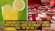 Bengaluru Cafe's 'Gas Crisis Charge' on Lemonade Bill Sparks Online Debate