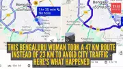 Bengaluru Commuter Chooses 47km Route Over 23km to Dodge Traffic Gridlock
