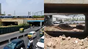 Bengaluru's Okalipuram Rail Underpass Stalled, Debris and Sewage Accumulate