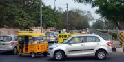 Bhubaneswar's Sachivalaya Marg Nightmare: Concrete Road Upgrade Causes Month-Long Traffic Chaos