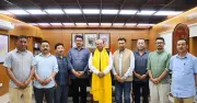 BJP Delegation Meets Newly Appointed Ladakh LG VK Saxena to Discuss Regional Development