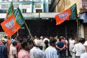 BJP Workers Storm Kolkata Police Station, Demand Release of Arrested Members