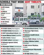 Bomb Threats Disrupt Exams at 23 Ahmedabad Schools, Prompt Police Sweeps