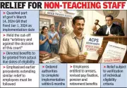 Bombay High Court Rules for Non-Teaching Staff in Aided Schools on Career Progression