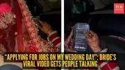 Bride's Viral Job Hunt on Wedding Day Captures Modern Work-Life Reality