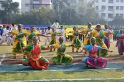 Calcutta Public School Celebrates Annual Sports Day with Enthusiasm and Team Spirit