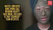 CEO's Hilarious Reaction to Employee's Face Mask Prank Goes Viral
