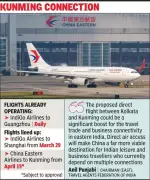 China Eastern Airlines to Resume Kolkata-Kunming Flights After 6-Year Hiatus