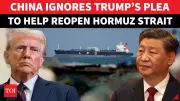 China Rejects Trump's Call for Strait of Hormuz Intervention, Urges Ceasefire