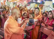 CM Yogi Adityanath Criticizes Opposition's PDA Plank, Launches Rehabilitation Colony