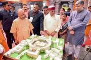 CM Yogi Reviews Chaitra Navratri Preparations in Mirzapur, Focuses on Cleanliness and Security