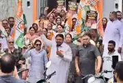 Congress Stages Dharna in Nakodar, Demands Rs 48,000 Pending Payment for Women