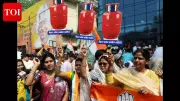 Congress Stages Protest in Patna Over LPG Shortage and Rising Cylinder Prices