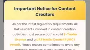 Crypto Trader's Viral Tweet Sparks UAE Social Media Permit Debate