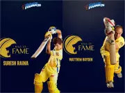 CSK Honors Legends: Suresh Raina and Matthew Hayden Inaugurate Hall of Fame