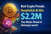 DeepSnitch AI Presale Hits $2.2M as Crypto Market Seeks Top ICOs in 2026