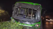 Delhi Bus Torched After Pedestrian Fatality in Nangloi Sparks Outrage