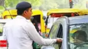 Delhi Police Reports 32% Drop in Holi Challans, Drunken Driving Cases Decline